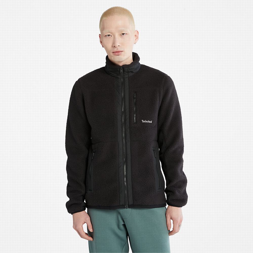 Timberland Sherpa Polar Ceketler Erkek Siyah | TR-0867A