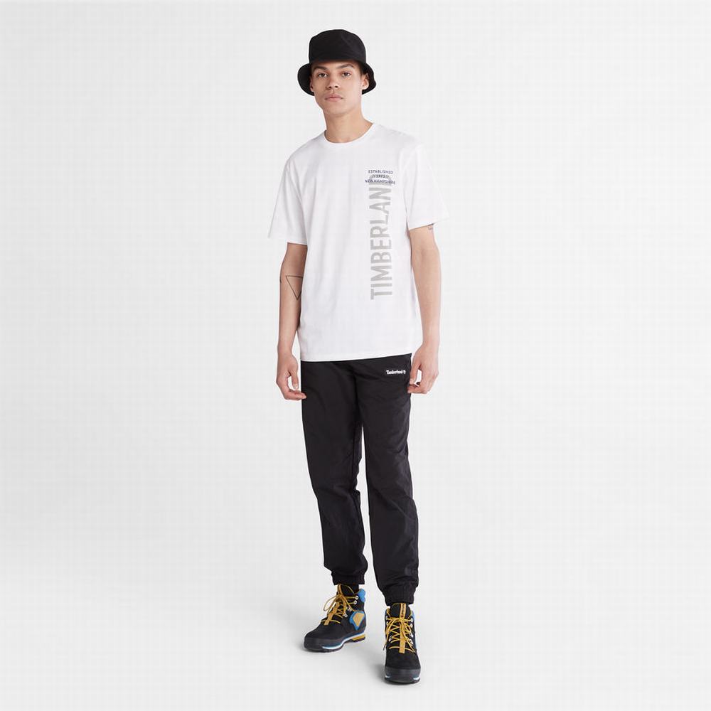 Timberland Side-logo Tişört Erkek Beyaz | TR-6235B
