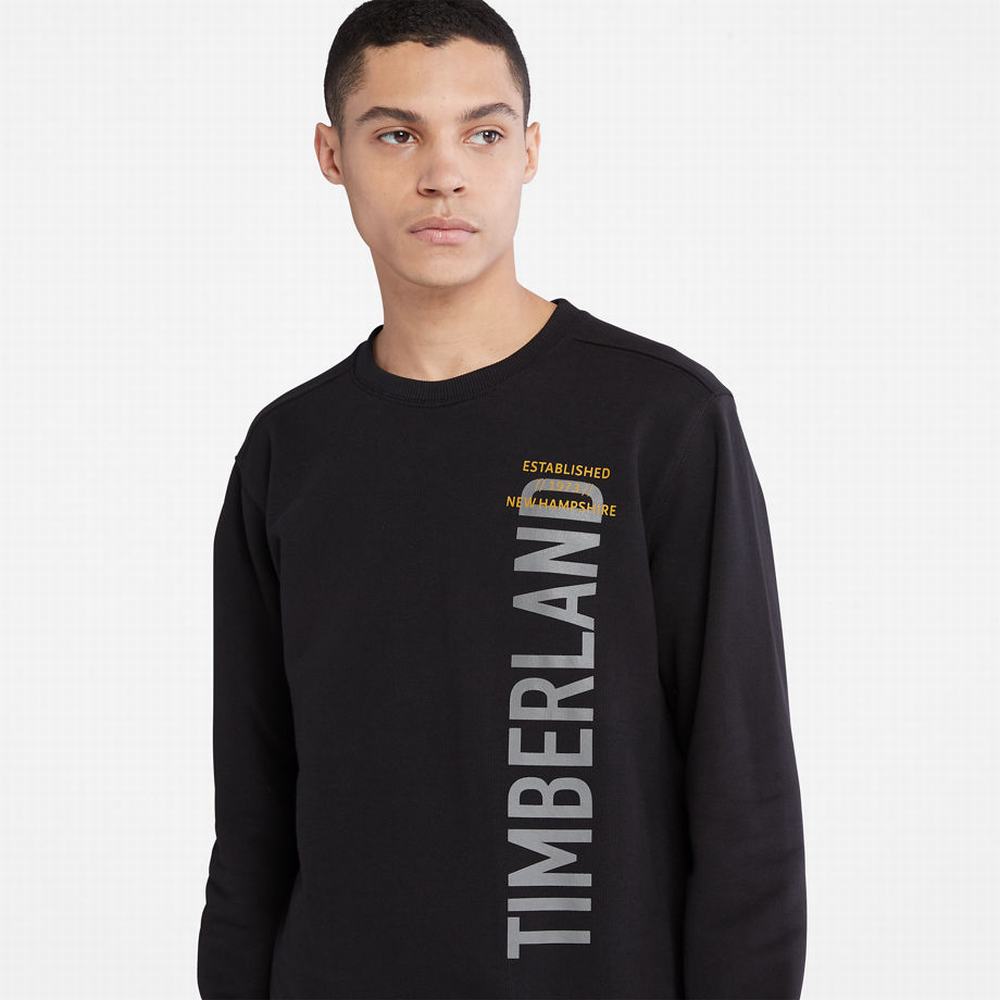 Timberland Side-logo Tişörtü Erkek Siyah | TR-5082V