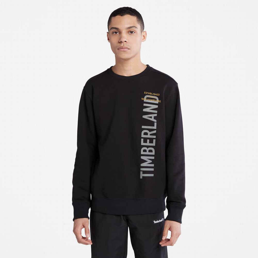 Timberland Side-logo Tişörtü Erkek Siyah | TR-5082V
