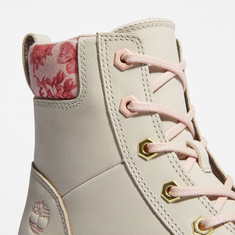 Timberland Skyla Bay 6-Inch Bot Kadın Beyaz | TR-5142W