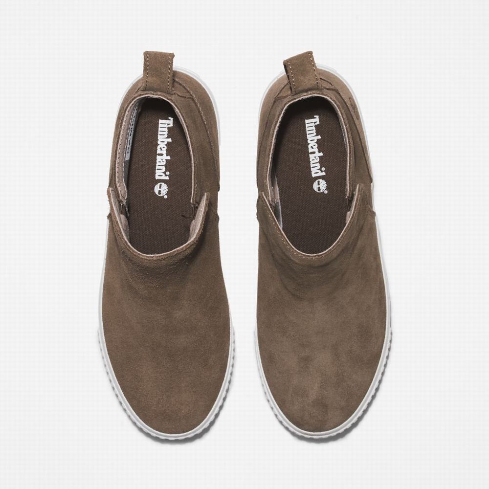 Timberland Skyla Bay Chelsea Chelsea Bot Kadın Zeytin Yeşili | TR-5673L