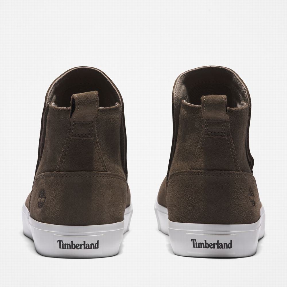 Timberland Skyla Bay Chelsea Chelsea Bot Kadın Zeytin Yeşili | TR-5673L