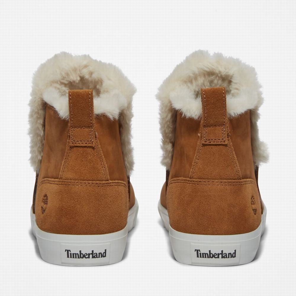 Timberland Skyla Bay Pull-On Kışlık Bot Kadın Kahverengi | TR-1289W