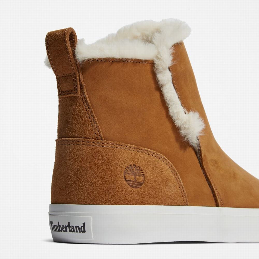Timberland Skyla Bay Pull-On Kışlık Bot Kadın Kahverengi | TR-1289W