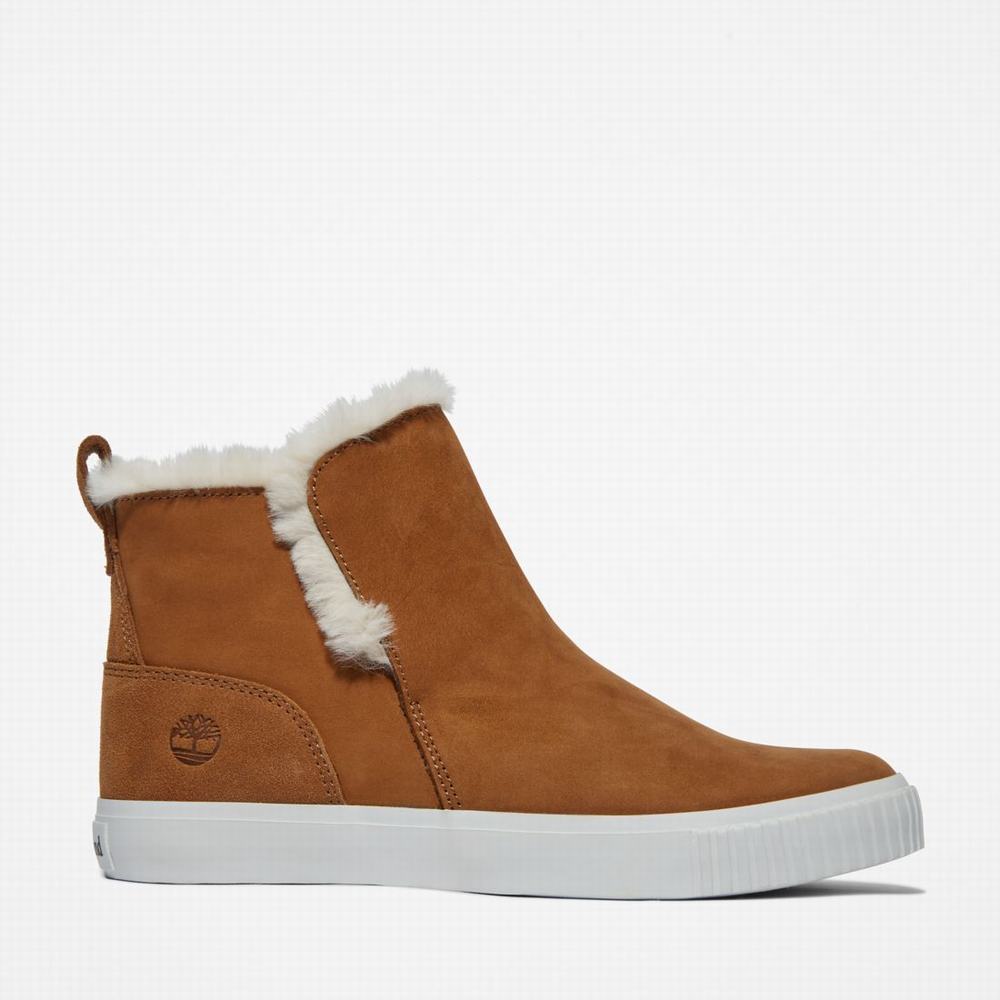 Timberland Skyla Bay Pull-On Kışlık Bot Kadın Kahverengi | TR-1289W