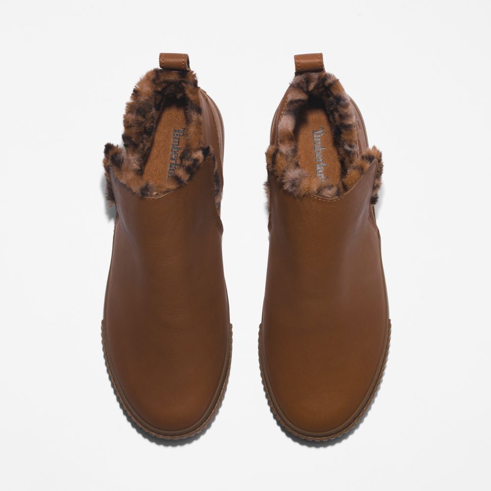 Timberland Skyla Bay Pull-On Kışlık Bot Kadın Kahverengi | TR-7390C
