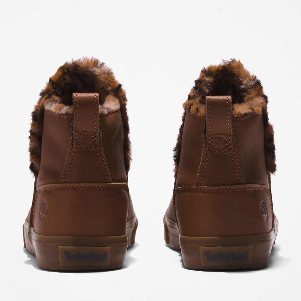 Timberland Skyla Bay Pull-On Kışlık Bot Kadın Kahverengi | TR-7390C
