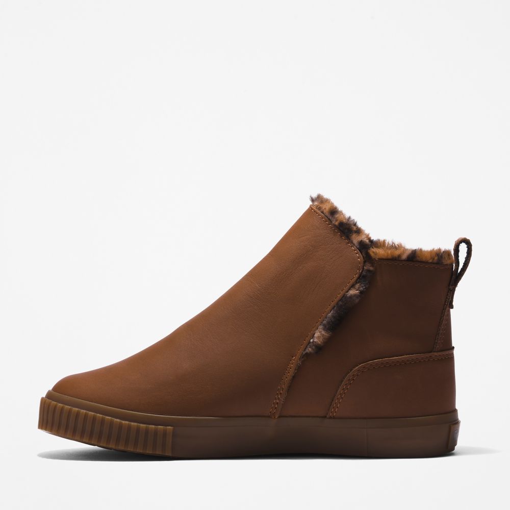 Timberland Skyla Bay Pull-On Kışlık Bot Kadın Kahverengi | TR-7390C