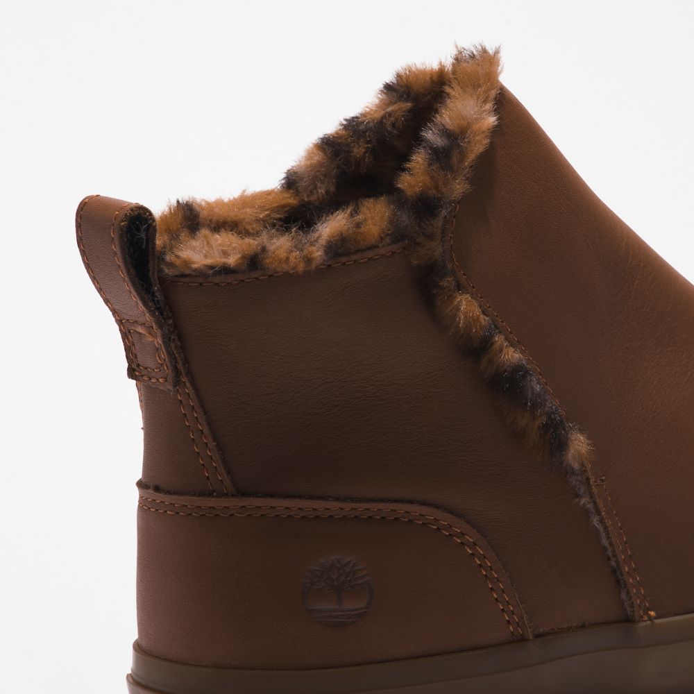 Timberland Skyla Bay Pull-On Kışlık Bot Kadın Kahverengi | TR-7390C