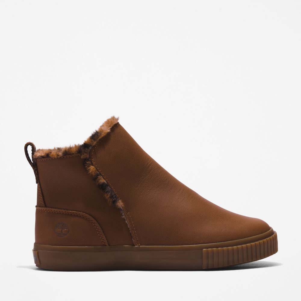 Timberland Skyla Bay Pull-On Kışlık Bot Kadın Kahverengi | TR-7390C