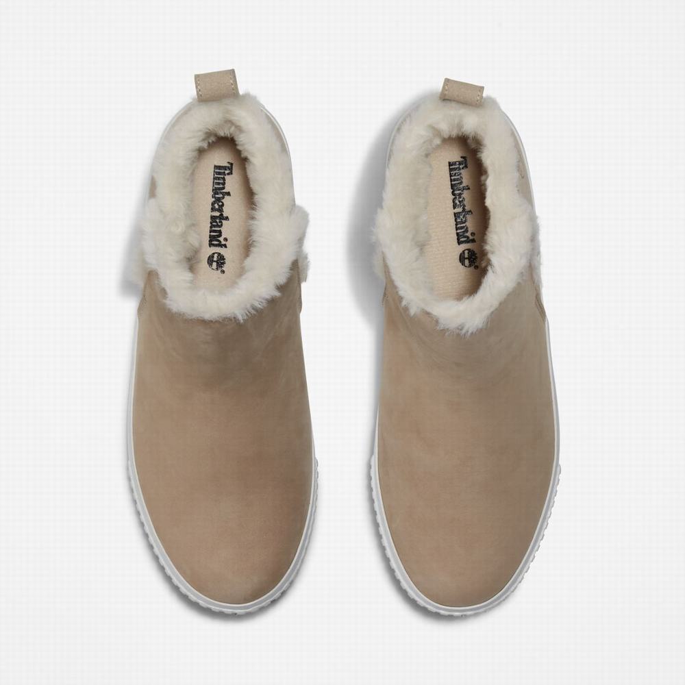 Timberland Skyla Bay Pull-On Kışlık Bot Kadın Açık Kahverengi | TR-8152Q