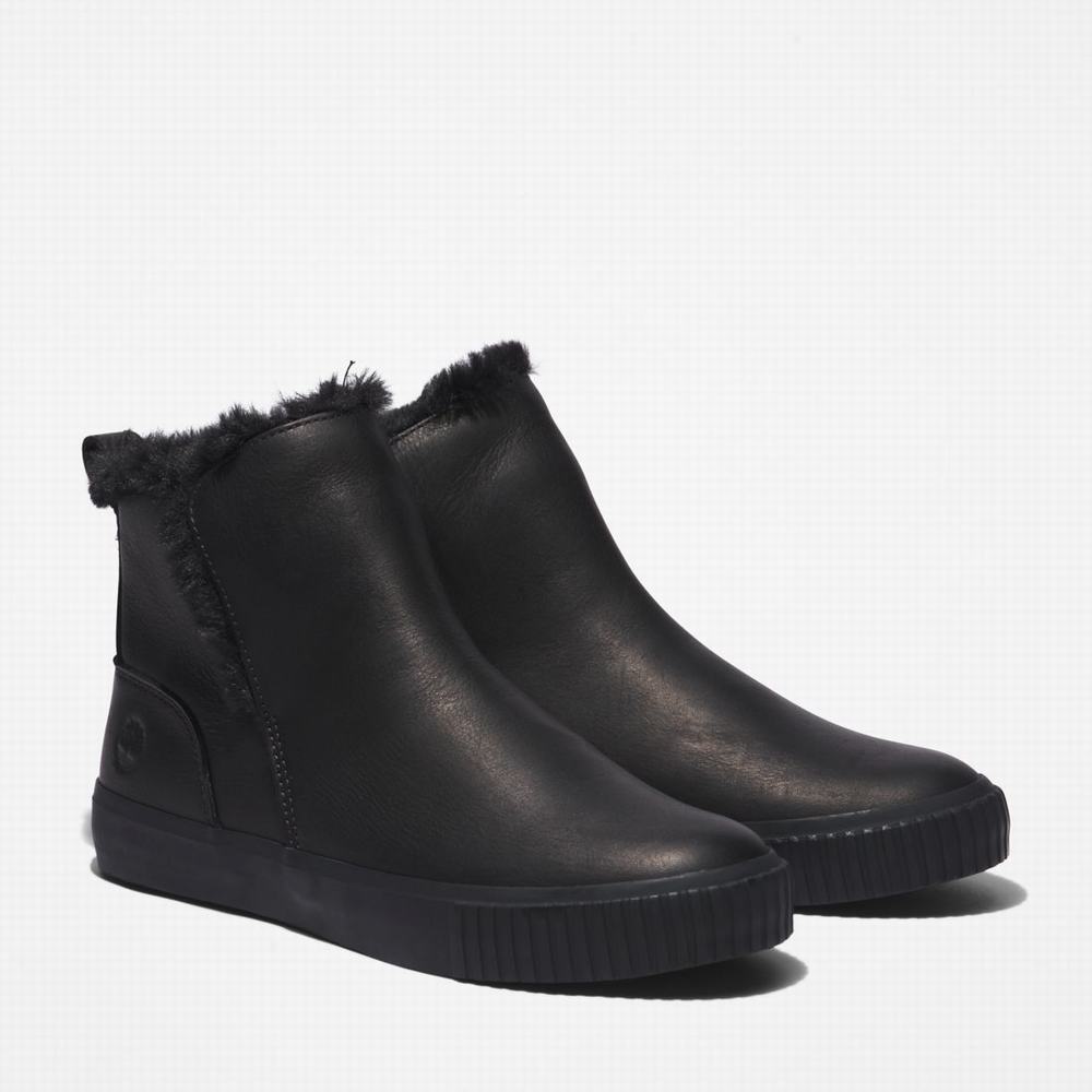 Timberland Skyla Bay Pull-On Kışlık Bot Kadın Siyah | TR-8641E