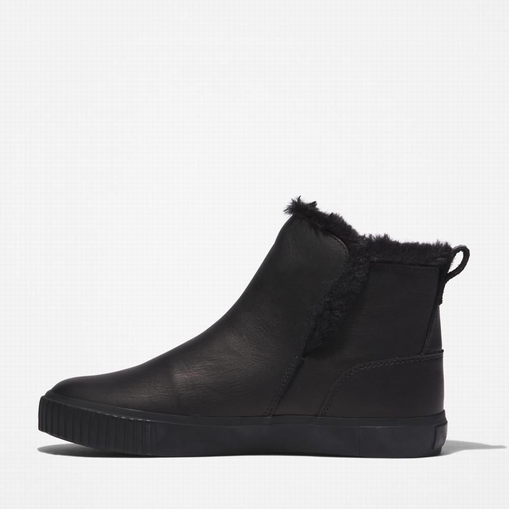 Timberland Skyla Bay Pull-On Kışlık Bot Kadın Siyah | TR-8641E