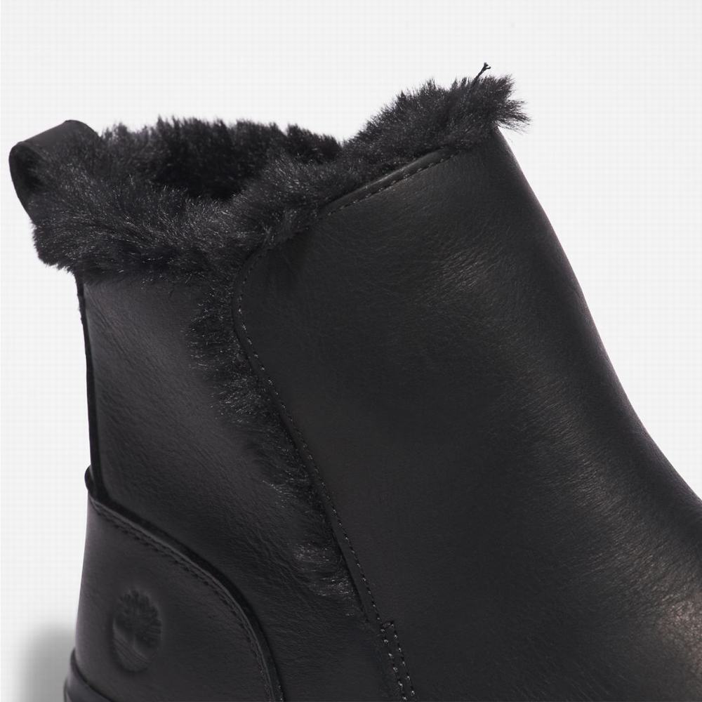 Timberland Skyla Bay Pull-On Kışlık Bot Kadın Siyah | TR-8641E