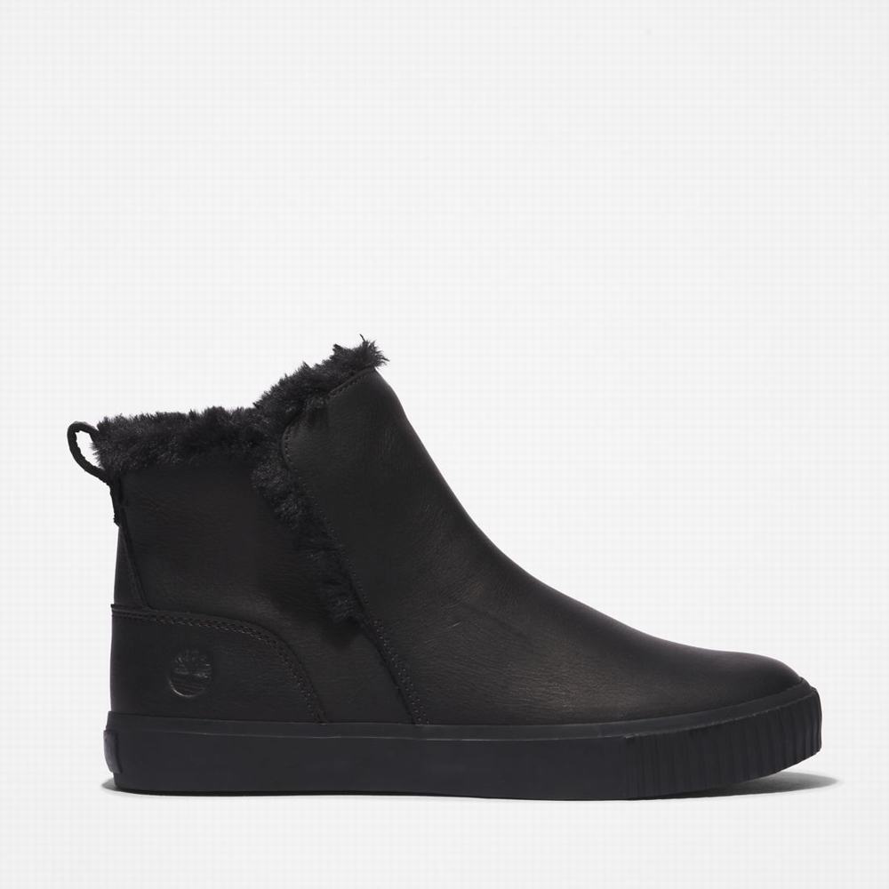 Timberland Skyla Bay Pull-On Kışlık Bot Kadın Siyah | TR-8641E