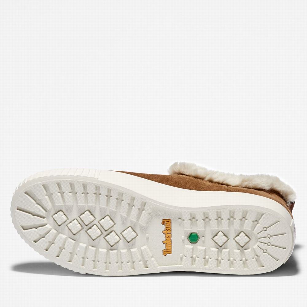 Timberland Skyla Bay Warm Astar Slip-On Kışlık Bot Kadın Kahverengi | TR-1639G