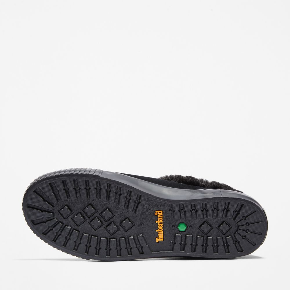 Timberland Skyla Bay Warm-Astar Slip-Ons Kışlık Bot Kadın Siyah | TR-6123S