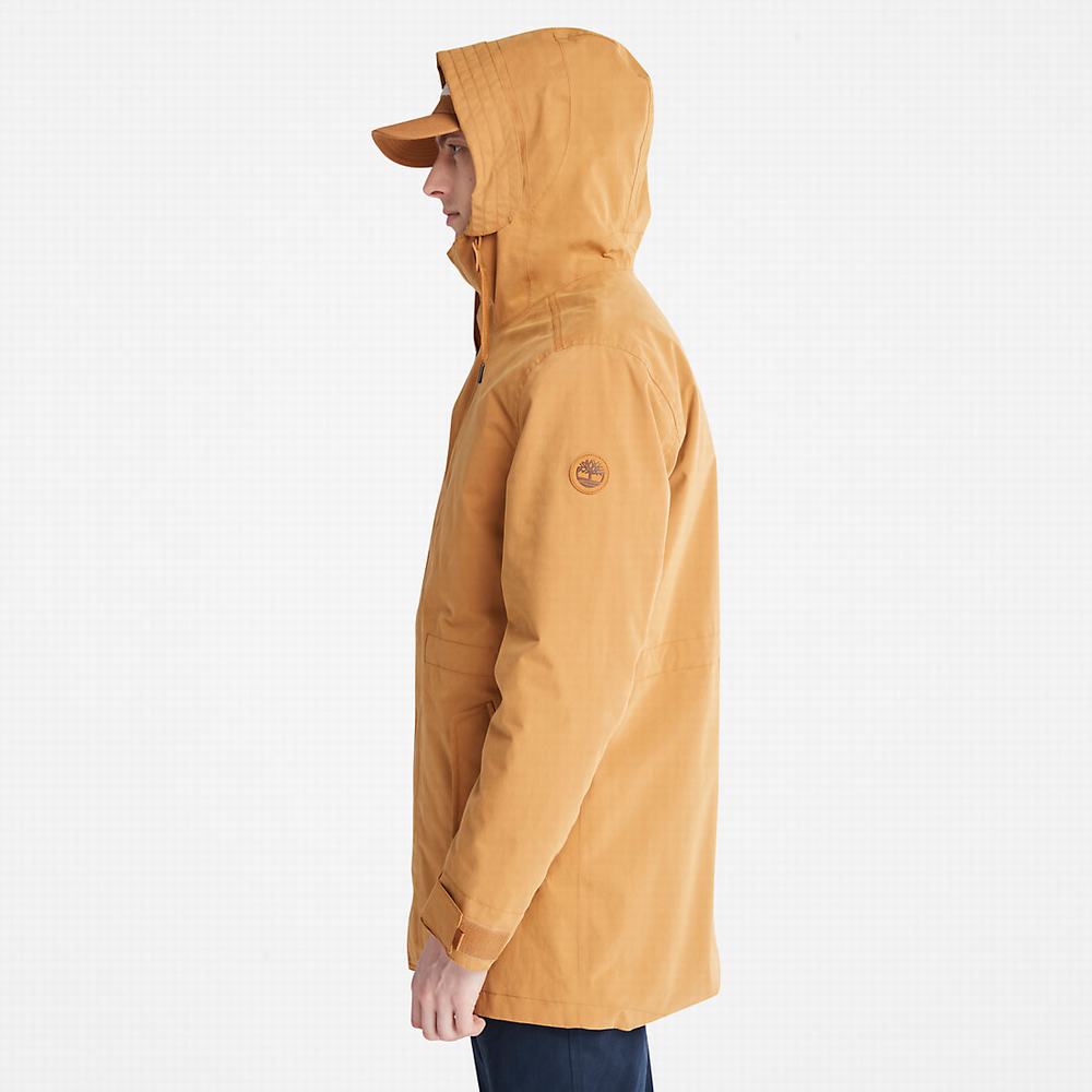 Timberland Snowdon Peak 3-in-1 DryVent™ Parka Ceketler Erkek Açık Kahverengi | TR-6804H