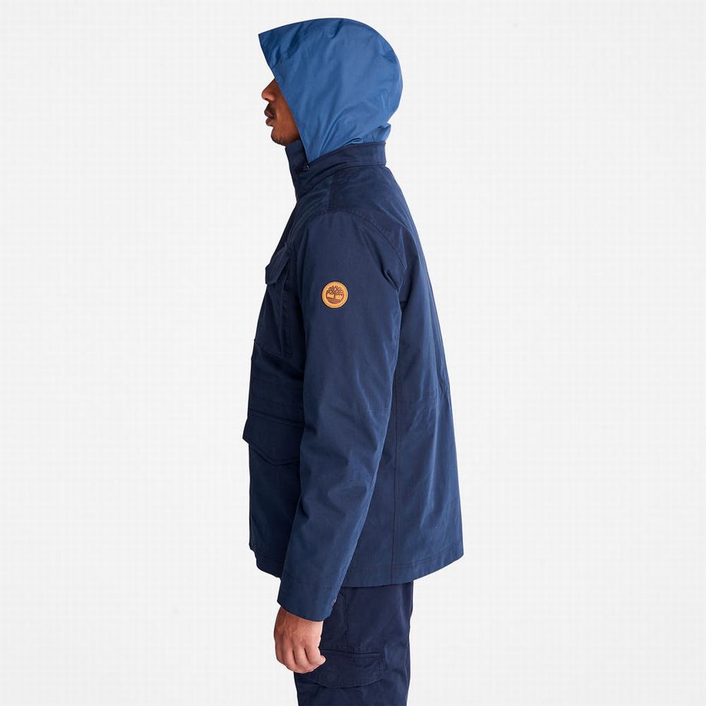 Timberland Snowdon Peak 3-in-1 M65 Ceket Erkek Lacivert | TR-2867N