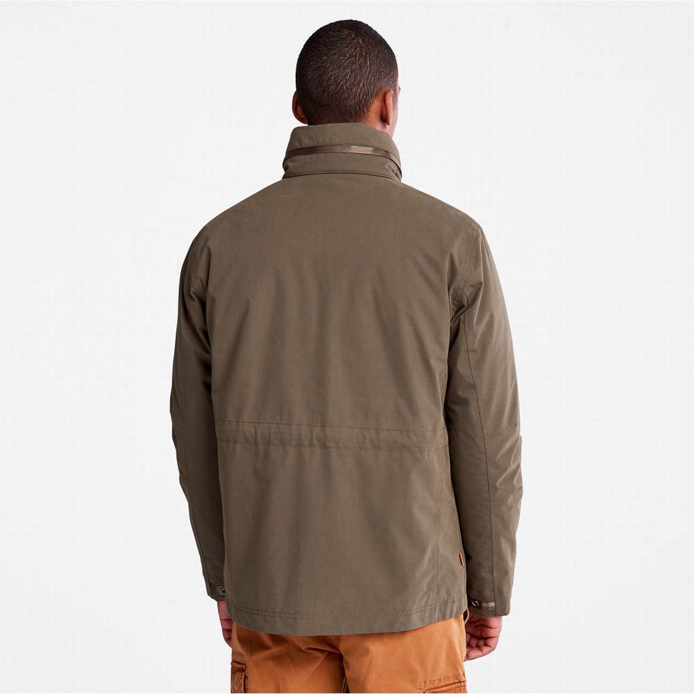 Timberland Snowdon Peak 3-in-1 M65 Ceket Erkek Koyu Yeşil | TR-6519B