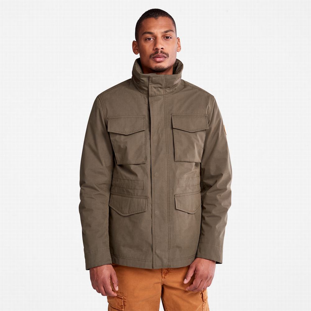 Timberland Snowdon Peak 3-in-1 M65 Ceket Erkek Koyu Yeşil | TR-6519B