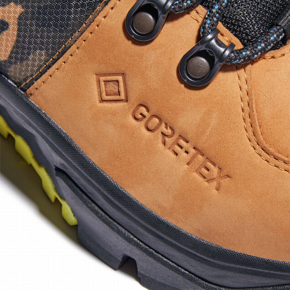 Timberland Solar Ridge Gore-Tex® GreenStride™ Yürüyüş Botu Erkek Sarı | TR-8963J
