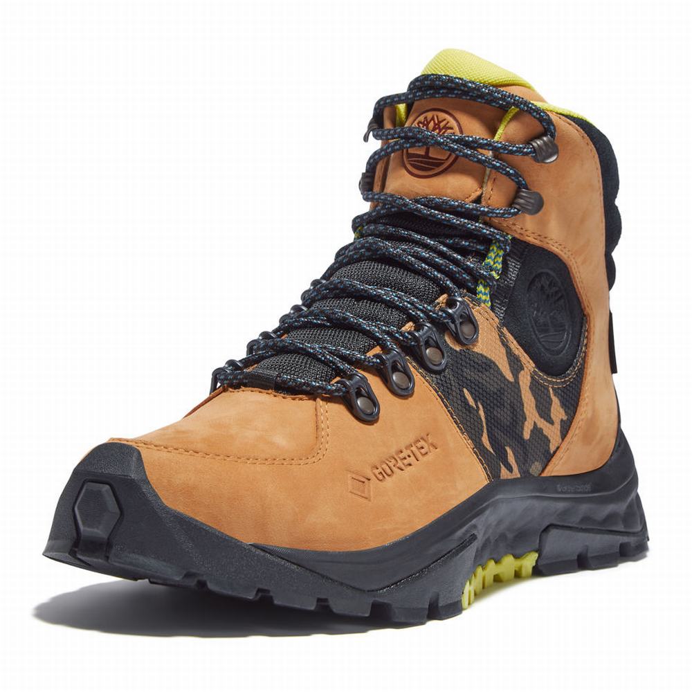 Timberland Solar Ridge Gore-Tex® GreenStride™ Yürüyüş Botu Erkek Sarı | TR-8963J