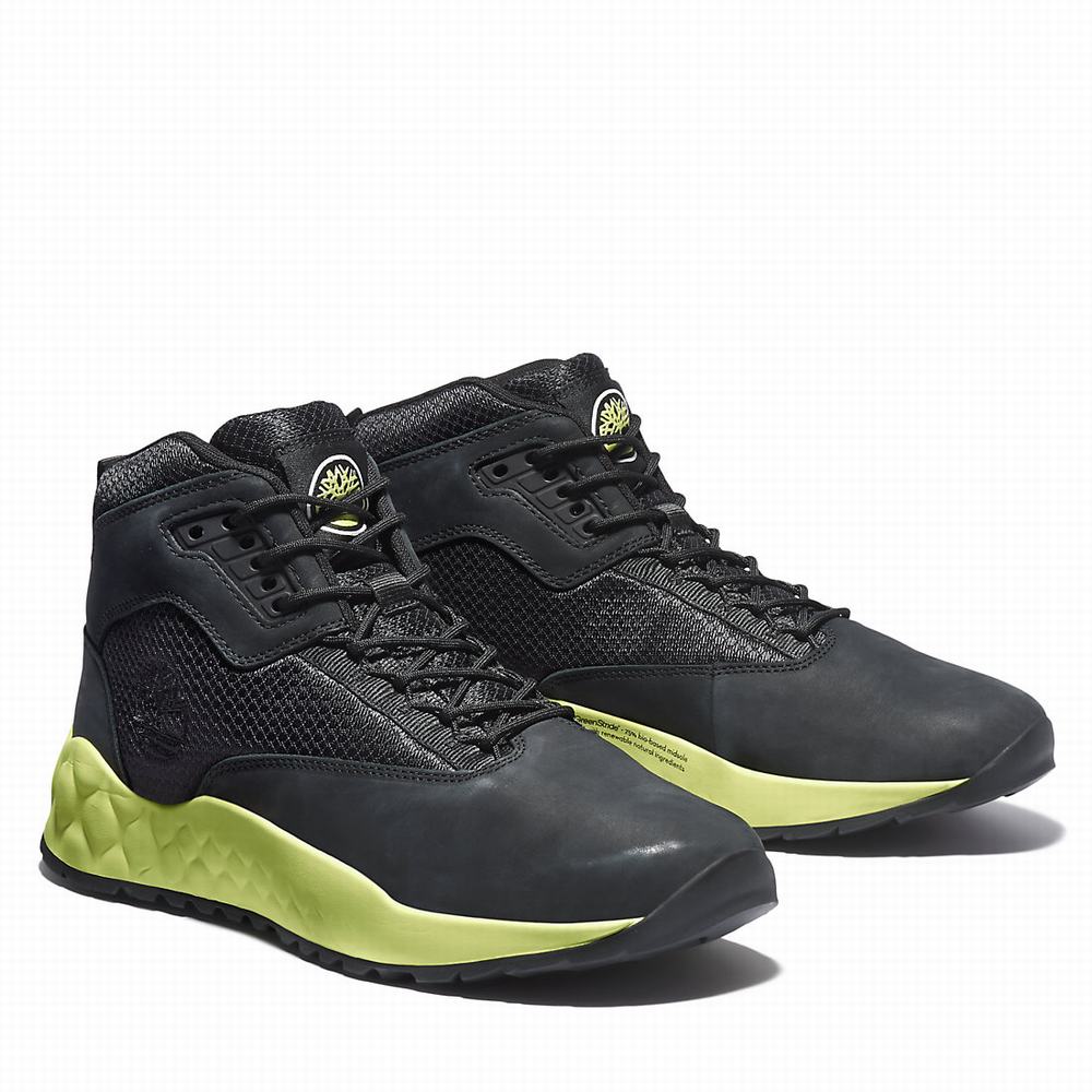Timberland Solar Wave GreenStride™ Chukka Bot Erkek Siyah Yeşil | TR-0841R