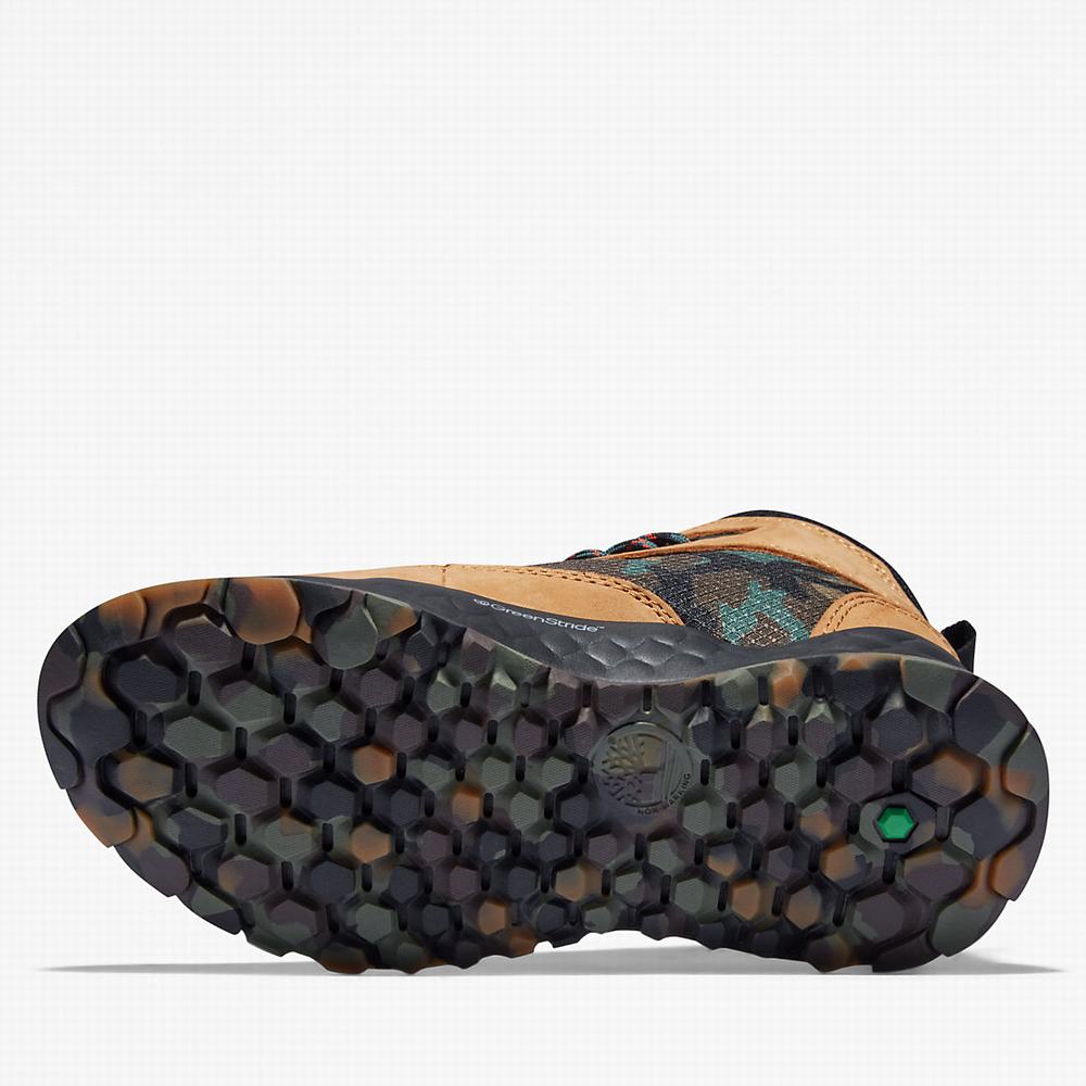 Timberland Solar Wave GreenStride™ Hiker Yürüyüş Botu Çocuk Sarı | TR-0963Y