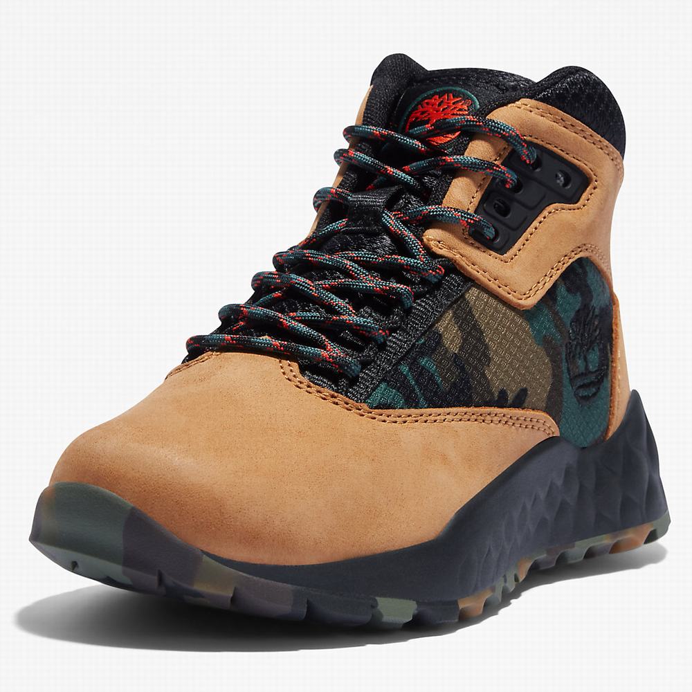 Timberland Solar Wave GreenStride™ Hiker Yürüyüş Botu Çocuk Sarı | TR-0963Y
