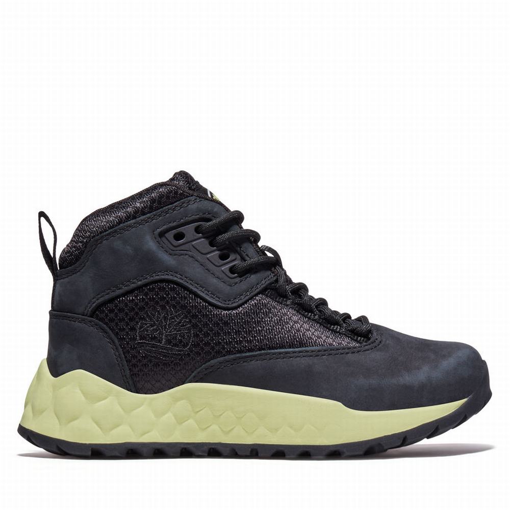 Timberland Solar Wave GreenStride™ Hiker Yürüyüş Botu Çocuk Siyah | TR-1983P