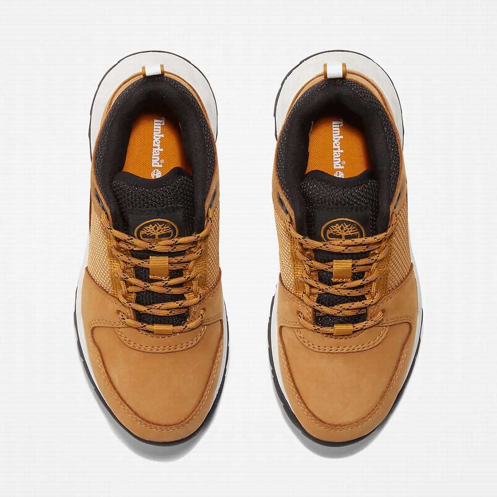 Timberland Solar Wave GreenStride™ Spor Ayakkabı Çocuk Sarı | TR-0425X