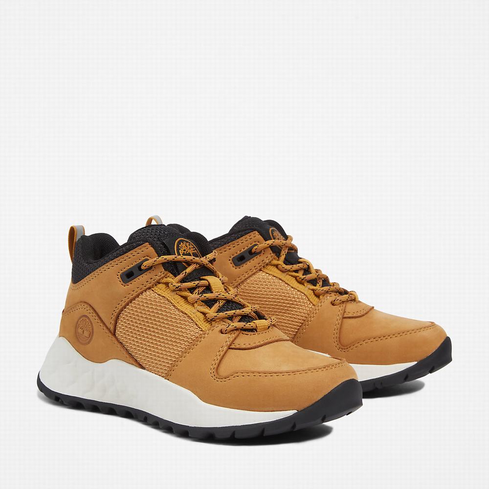 Timberland Solar Wave GreenStride™ Spor Ayakkabı Çocuk Sarı | TR-0425X
