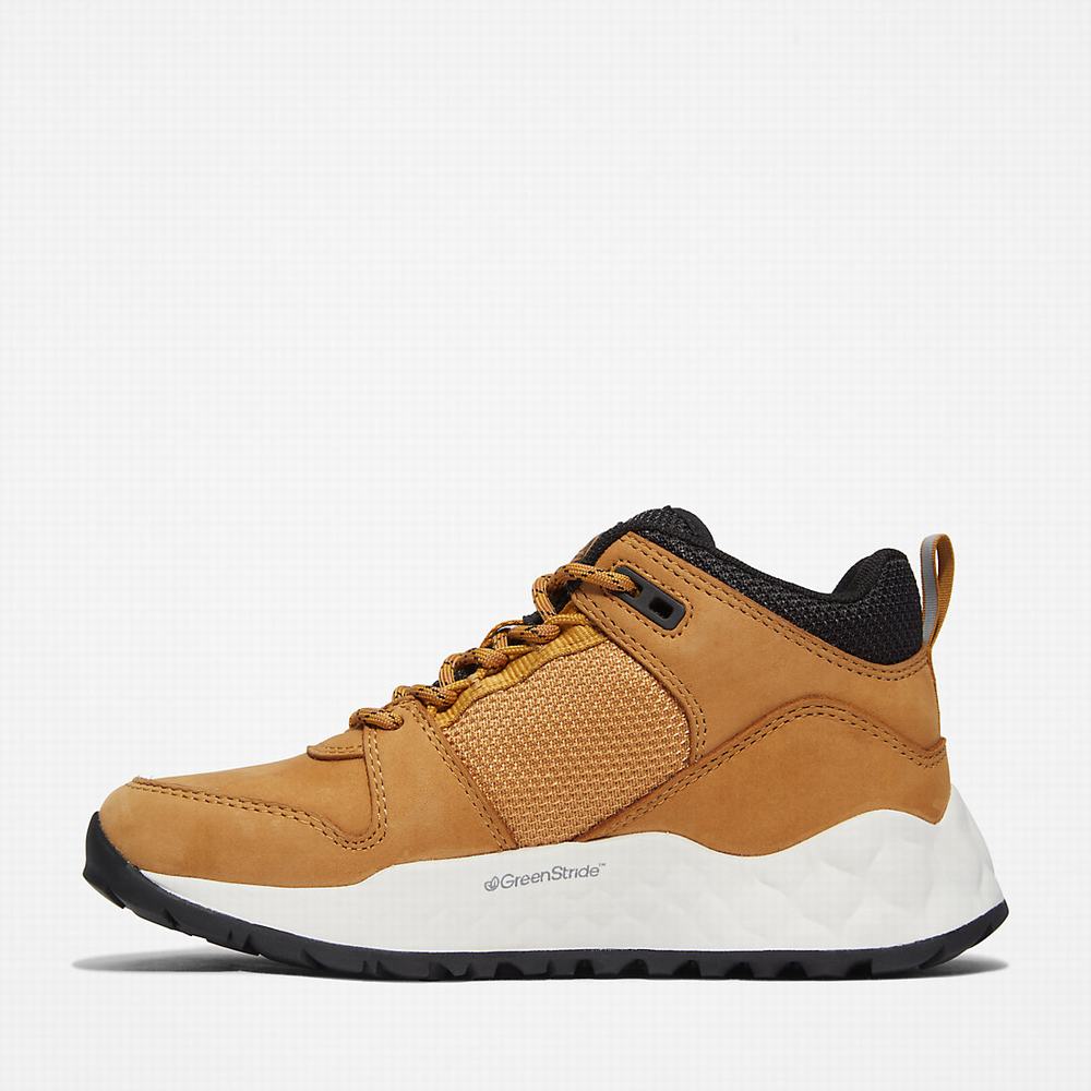 Timberland Solar Wave GreenStride™ Spor Ayakkabı Çocuk Sarı | TR-0425X