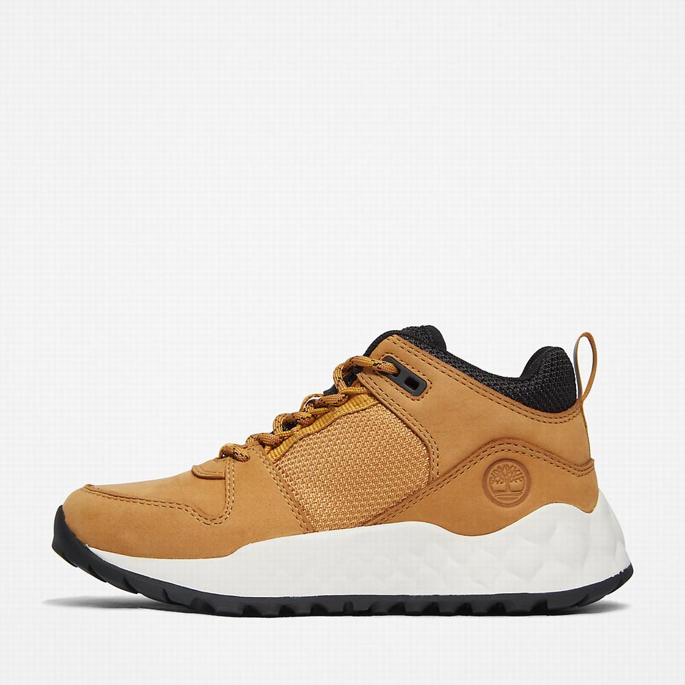 Timberland Solar Wave GreenStride™ Spor Ayakkabı Çocuk Sarı | TR-0425X