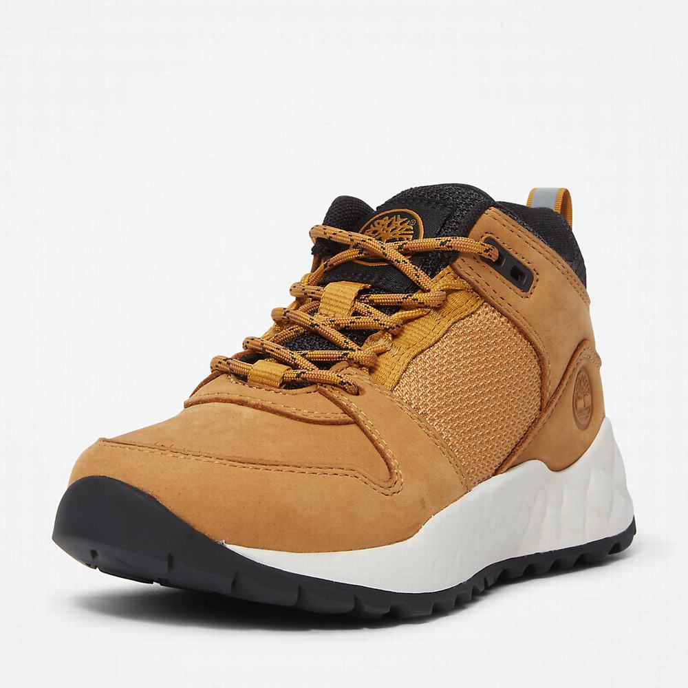 Timberland Solar Wave GreenStride™ Spor Ayakkabı Çocuk Sarı | TR-0425X
