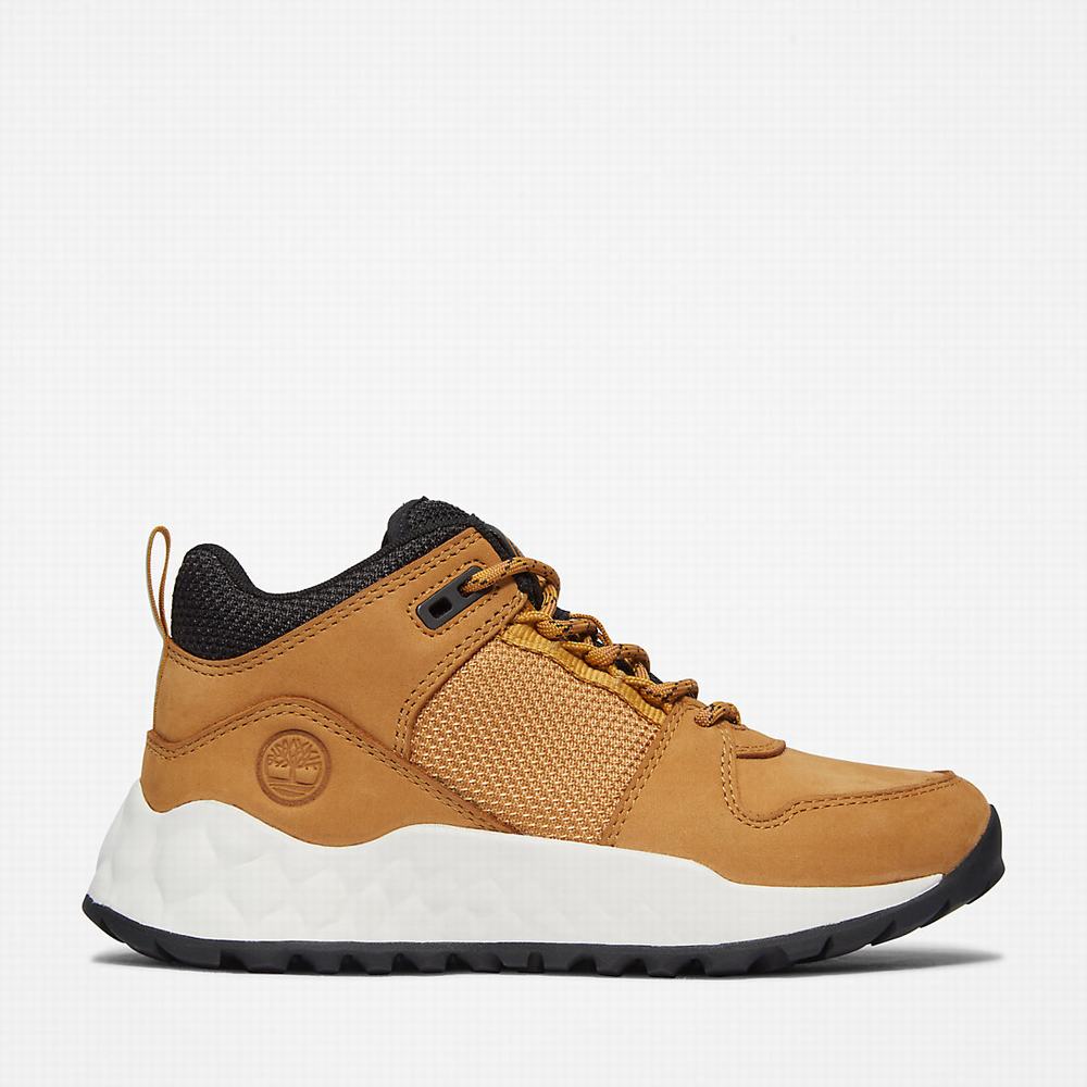 Timberland Solar Wave GreenStride™ Spor Ayakkabı Çocuk Sarı | TR-0425X