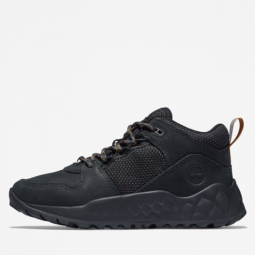 Timberland Solar Wave GreenStride™ Spor Ayakkabı Çocuk Siyah | TR-0512Y