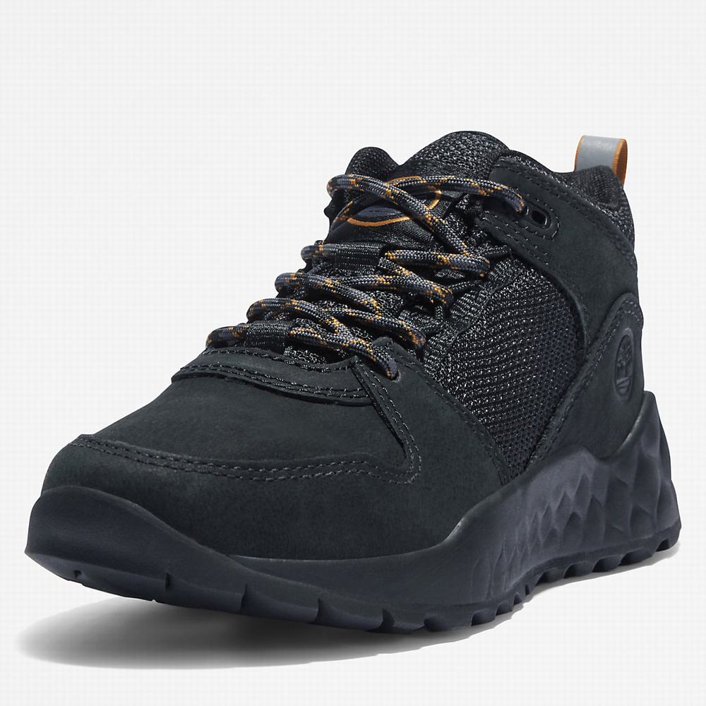 Timberland Solar Wave GreenStride™ Spor Ayakkabı Çocuk Siyah | TR-0512Y