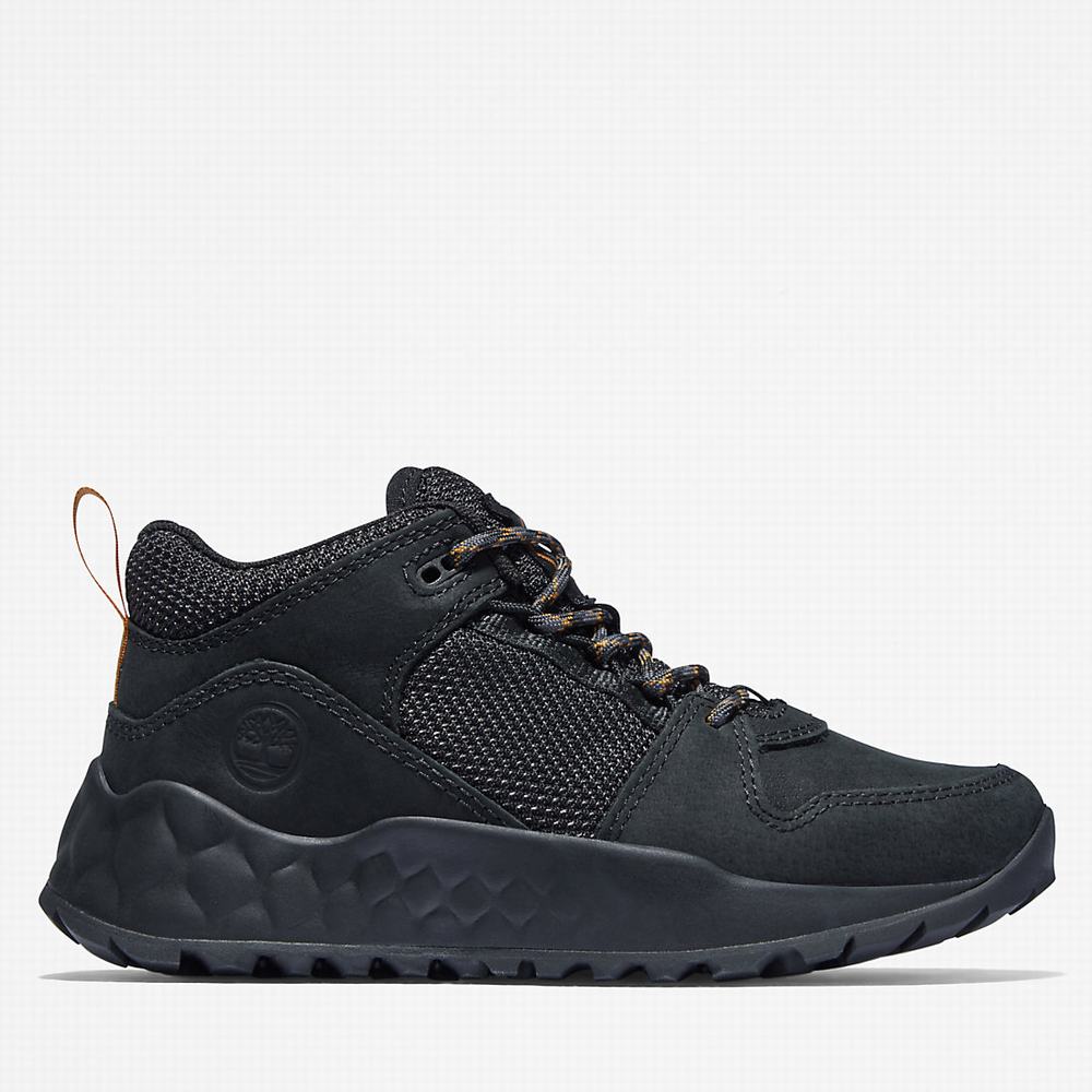 Timberland Solar Wave GreenStride™ Spor Ayakkabı Çocuk Siyah | TR-0512Y