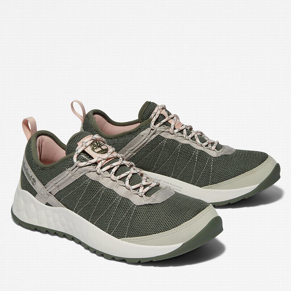 Timberland Solar Wave GreenStride™ Spor Ayakkabı Kadın Koyu Yeşil | TR-5973V