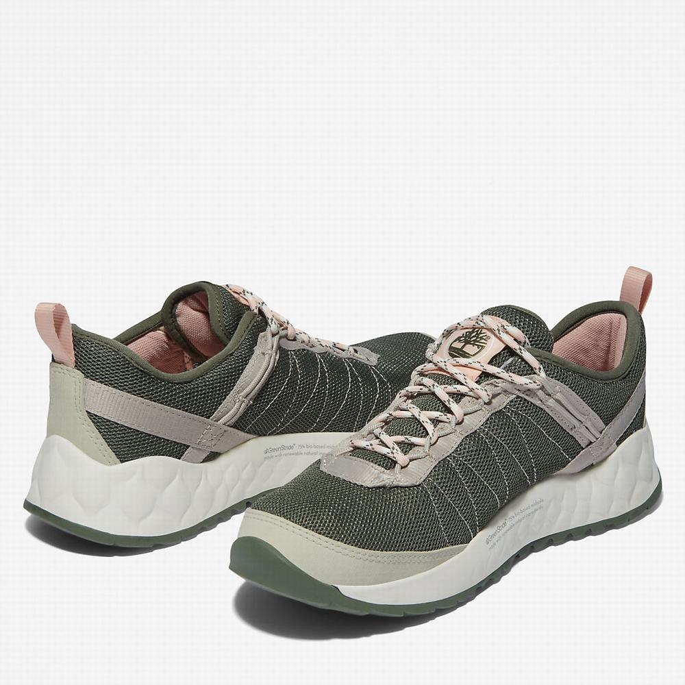 Timberland Solar Wave GreenStride™ Spor Ayakkabı Kadın Koyu Yeşil | TR-5973V
