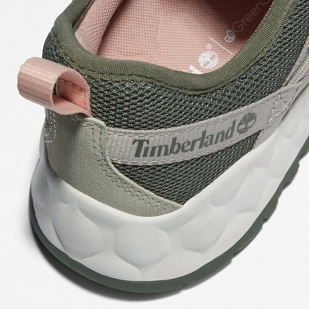 Timberland Solar Wave GreenStride™ Spor Ayakkabı Kadın Koyu Yeşil | TR-5973V