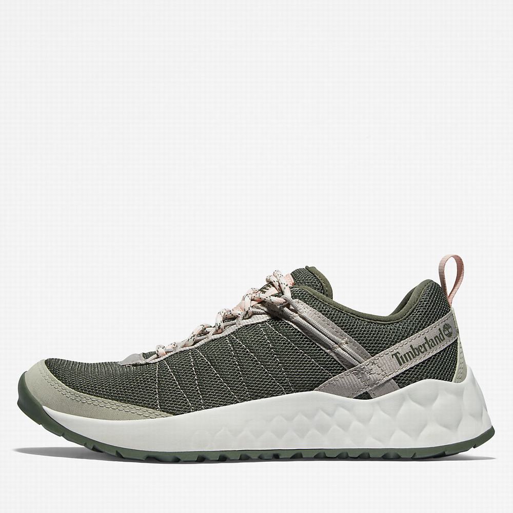 Timberland Solar Wave GreenStride™ Spor Ayakkabı Kadın Koyu Yeşil | TR-5973V