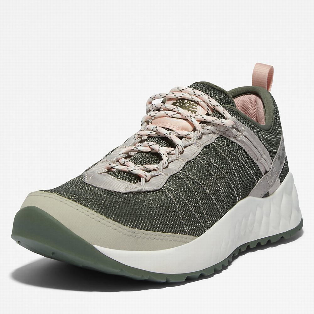 Timberland Solar Wave GreenStride™ Spor Ayakkabı Kadın Koyu Yeşil | TR-5973V