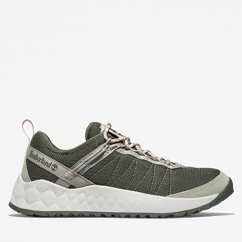 Timberland Solar Wave GreenStride™ Spor Ayakkabı Kadın Koyu Yeşil | TR-5973V