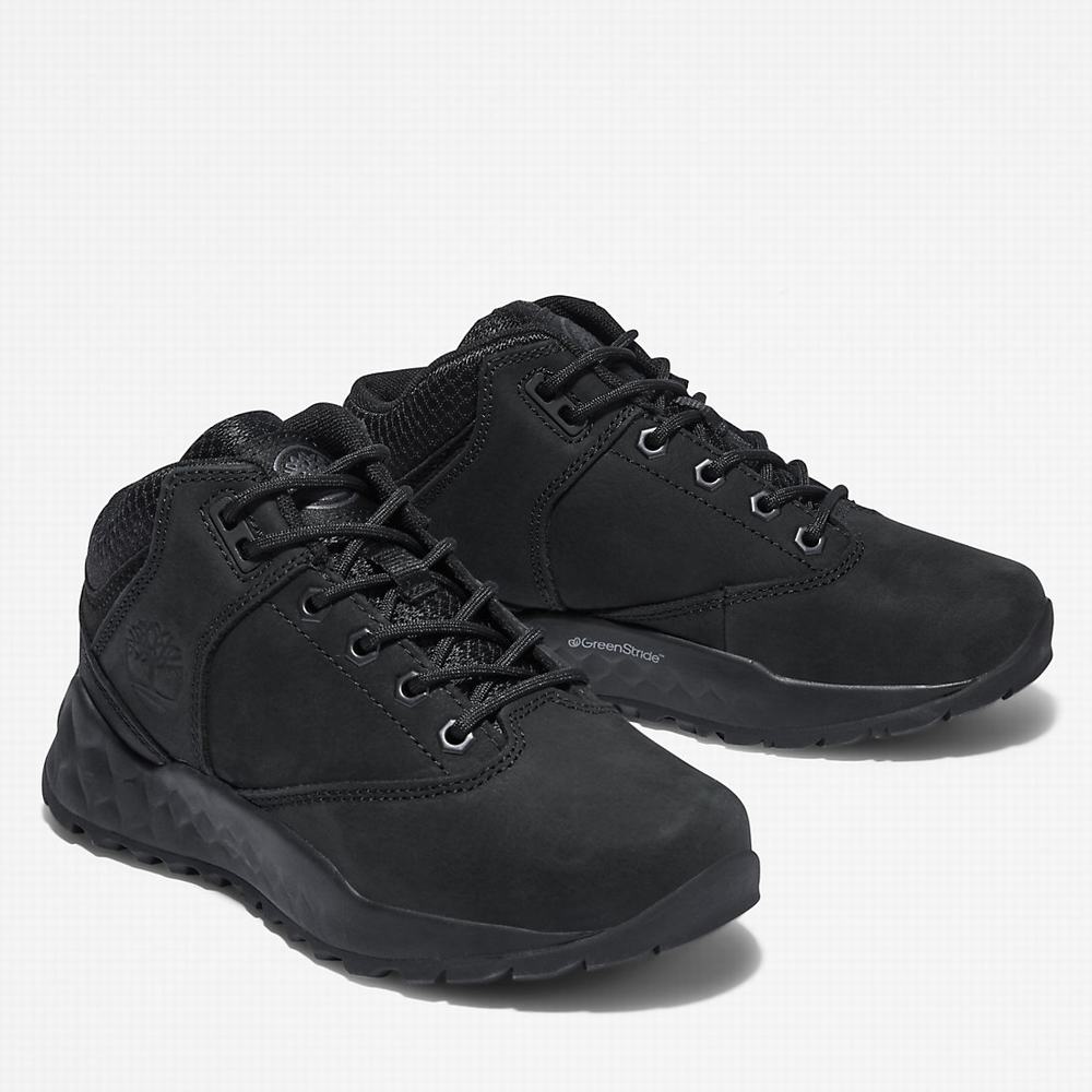 Timberland Solar Wave GreenStride™ Spor Ayakkabı Çocuk Siyah | TR-7528T