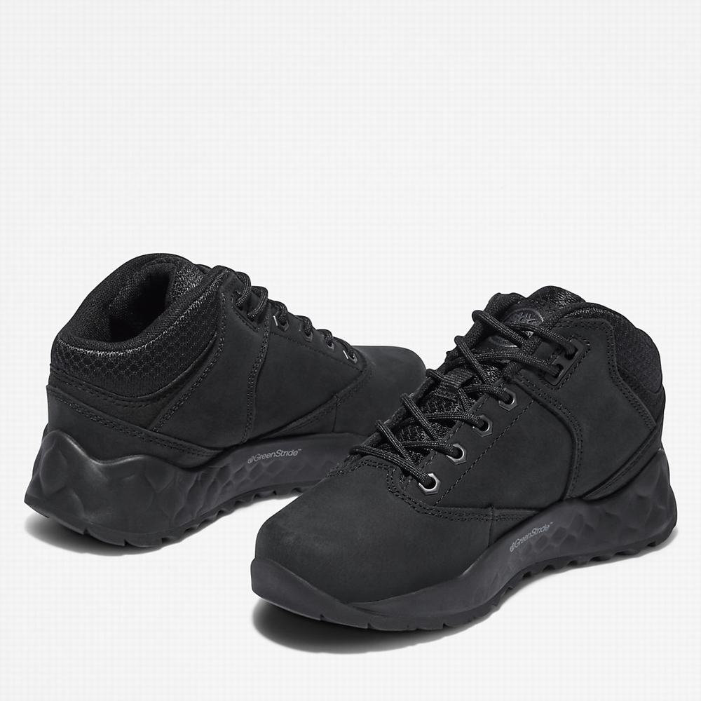 Timberland Solar Wave GreenStride™ Spor Ayakkabı Çocuk Siyah | TR-7528T