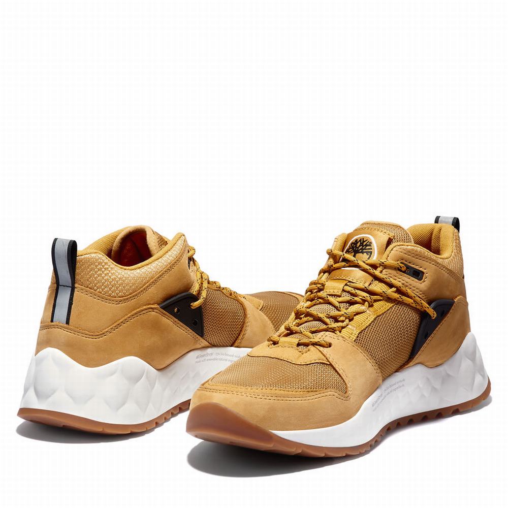 Timberland Solar Wave GreenStride™ Spor Ayakkabı Erkek Sarı | TR-7591Q